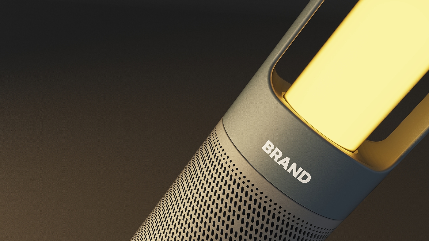 outdoors，loudspeaker box，Portable，Atmosphere lamp，