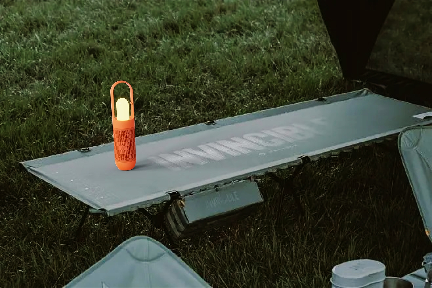 outdoors，loudspeaker box，Portable，Atmosphere lamp，