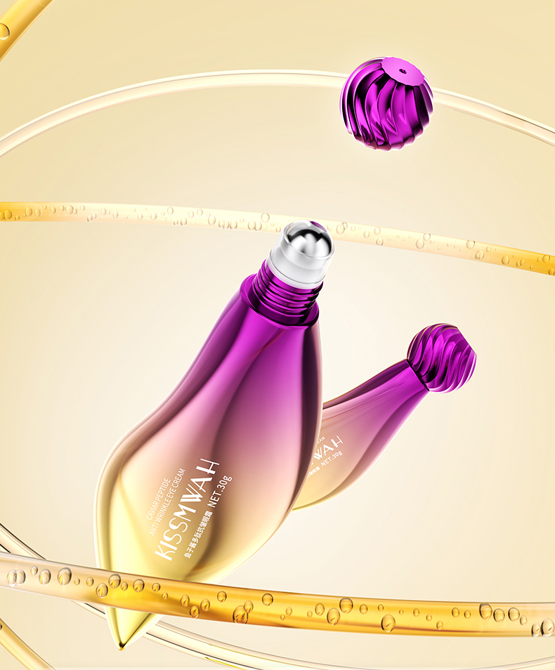 Walking Beads Eye Cream，Wing，Packaging material design，