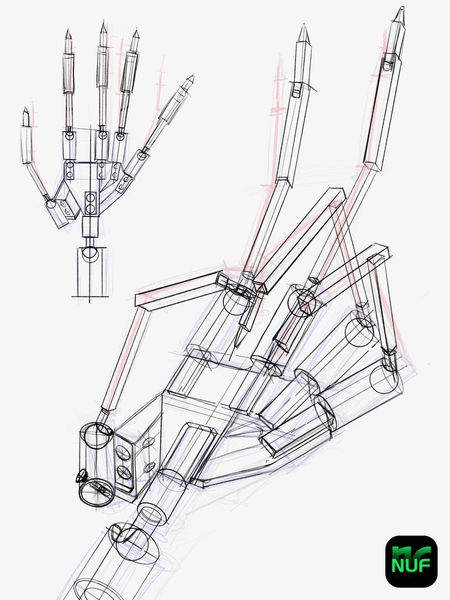 Hand drawn product design，Hand drawn industrial design，ipad painting，product design，