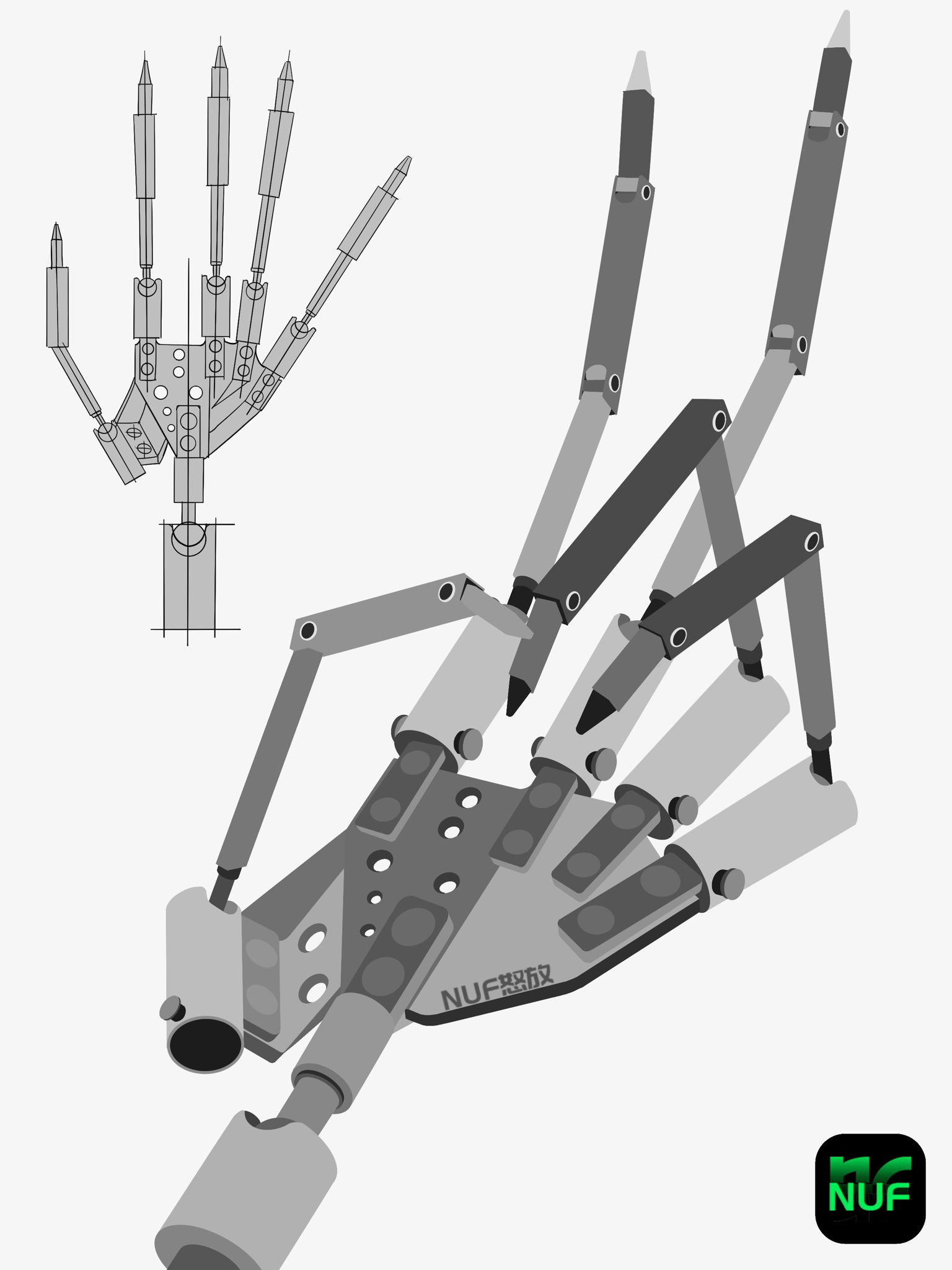 Hand drawn product design，Hand drawn industrial design，ipad painting，product design，