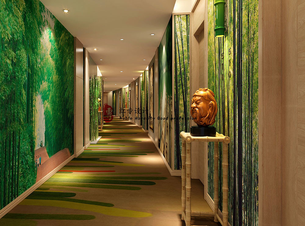 Hotel Design，Theme hotel design，Chengdu Hongzhuan，