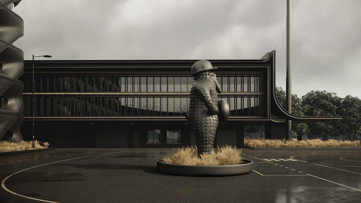 Home art，Future，Architectural design，