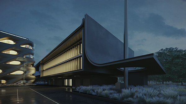 Home art，Future，Architectural design，