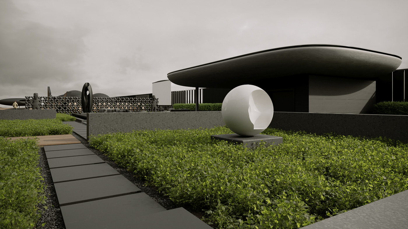 Home art，Future，Architectural design，