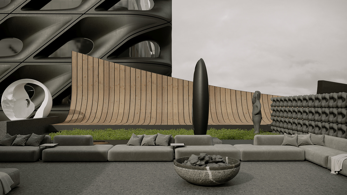 Home art，Future，Architectural design，