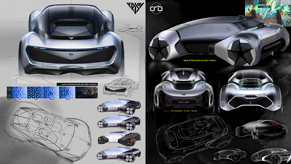 automobile，public，