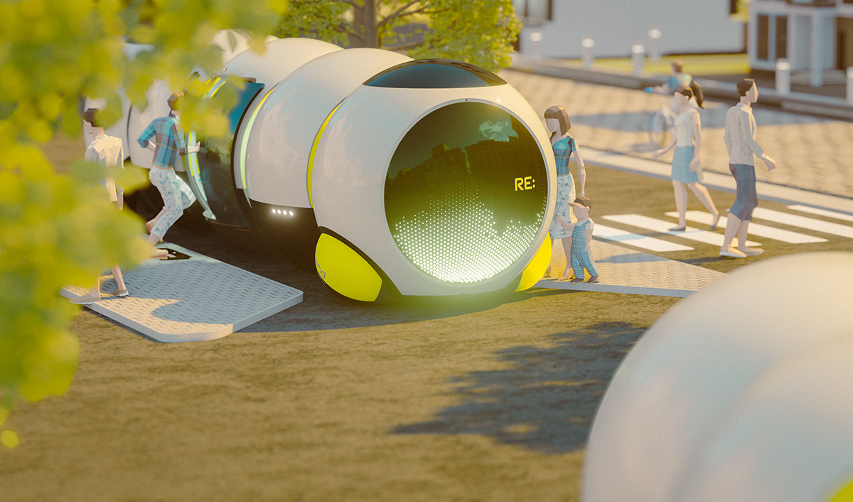 BMW Circularation，bmw，environment protection，plastic recycling，Public transportation，Sustainable design，