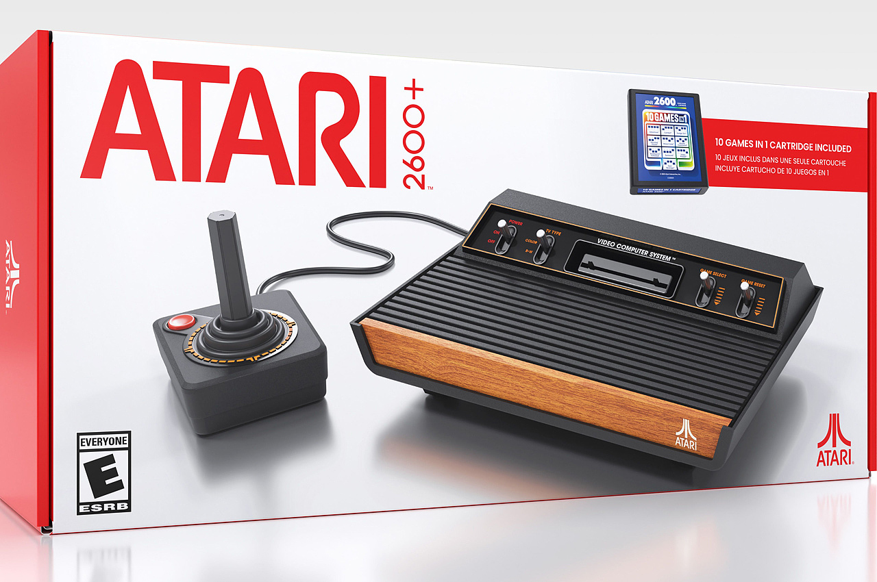 Atari  2600+，游戏机，数码，电子设备，