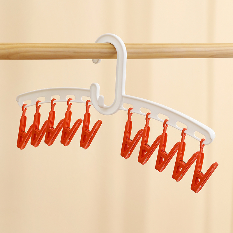 Home department store，Sock clip，coat hanger，multi-function，multi-storey，Receive，Color contrast，arrangement，