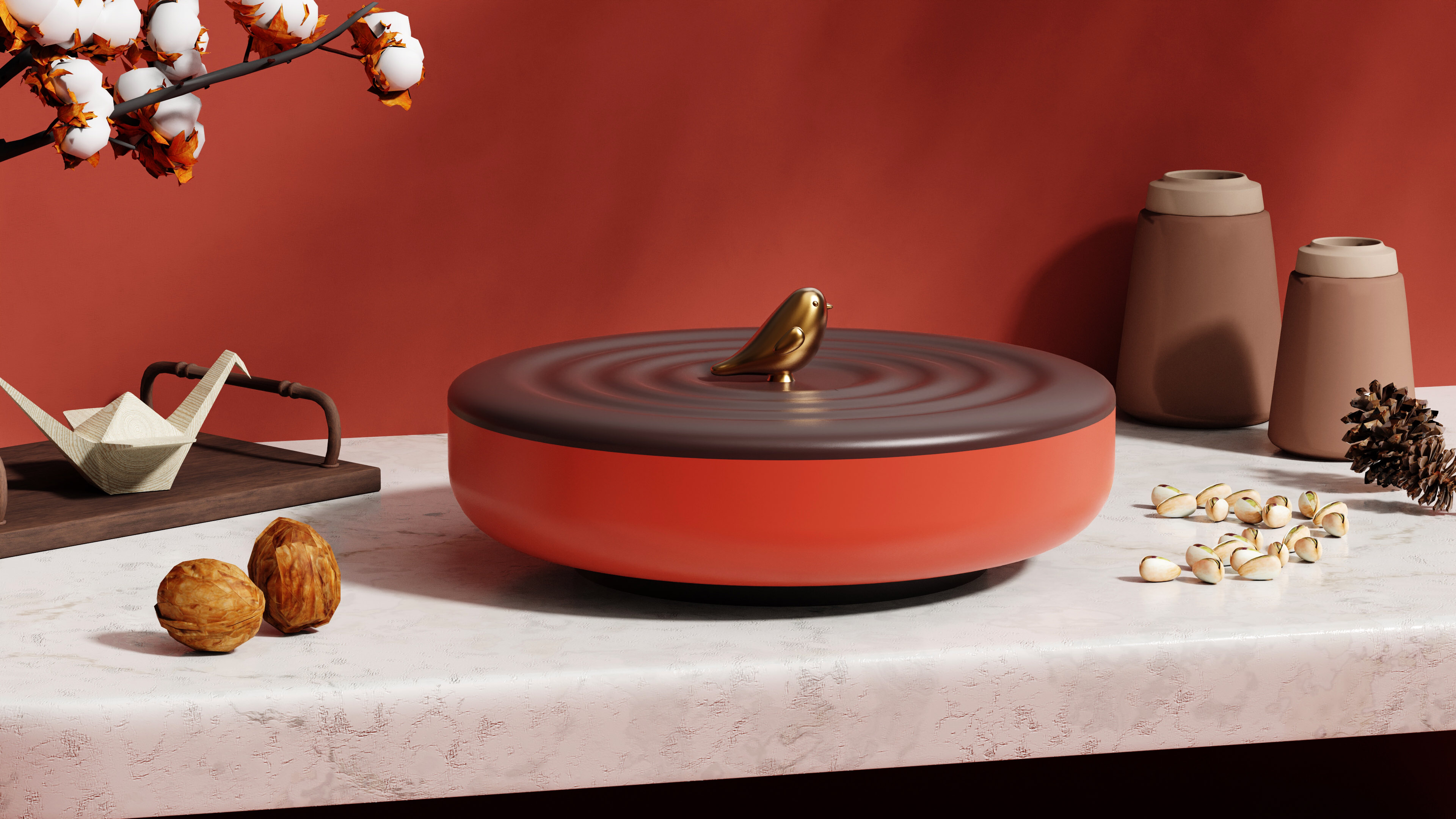 New Year Box，Dried fruit box，Candy box，