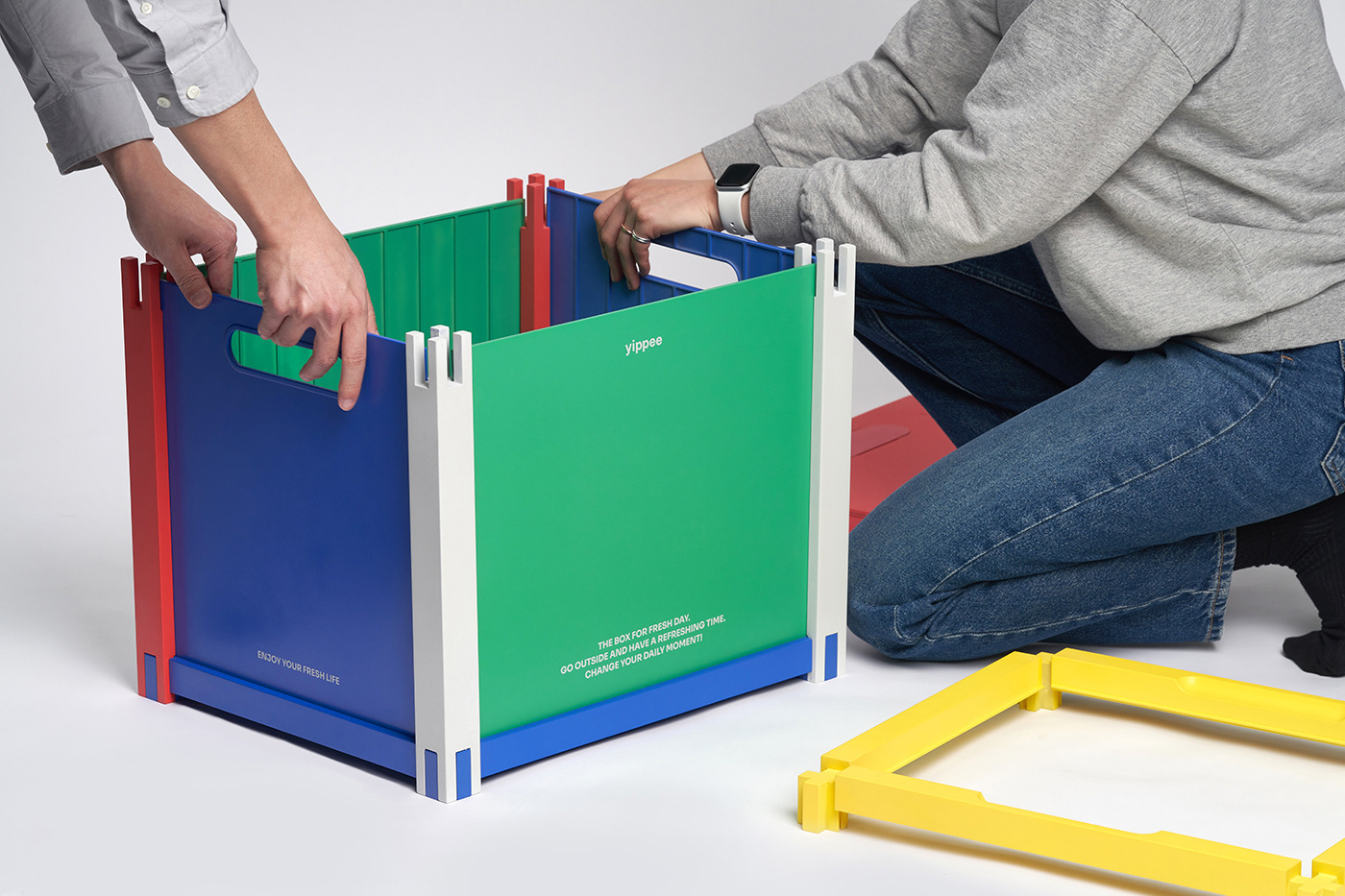 Yippee Box，Smart Camping Storage Box，Storage supplies，Outdoor equipment，