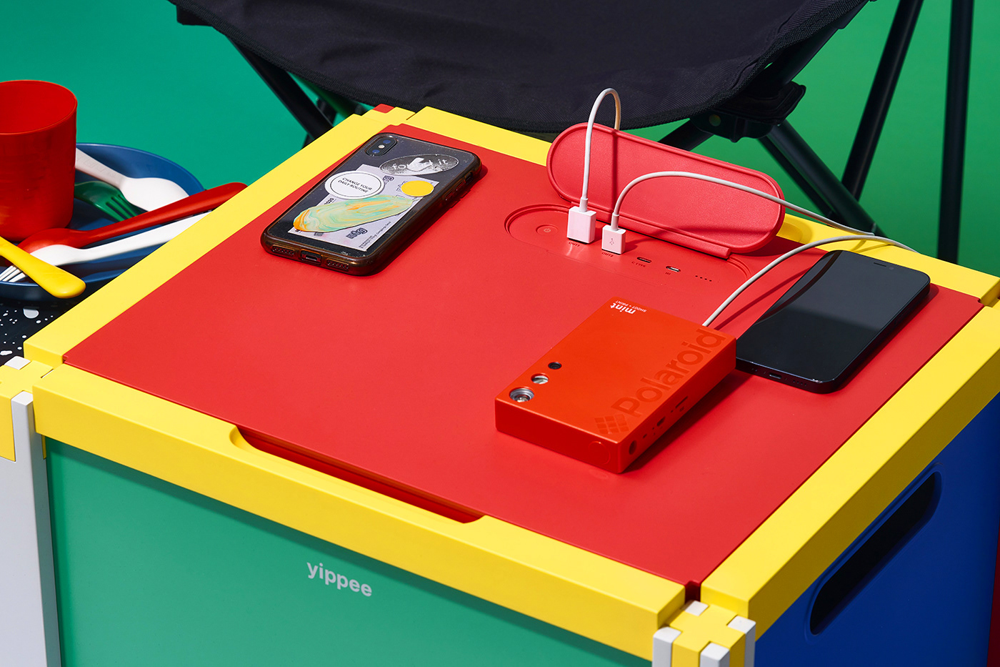 Yippee Box，Smart Camping Storage Box，Storage supplies，Outdoor equipment，