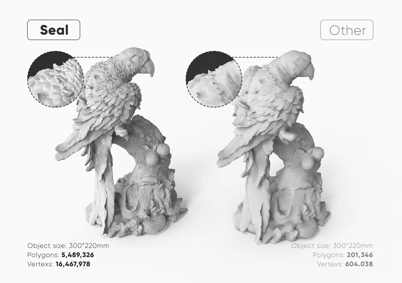 Seal，3D scanner，Digital，intelligence，