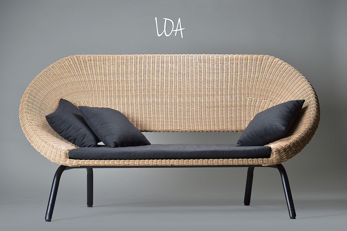 sofa，bamboo weaving，Home Furnishing，