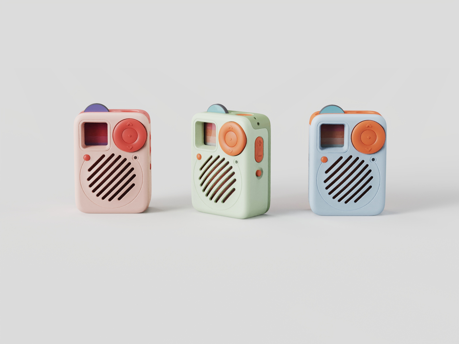 Audio book，Children's books，Children's education，listening machine，Pocket Book，product design，industrial design，concise，