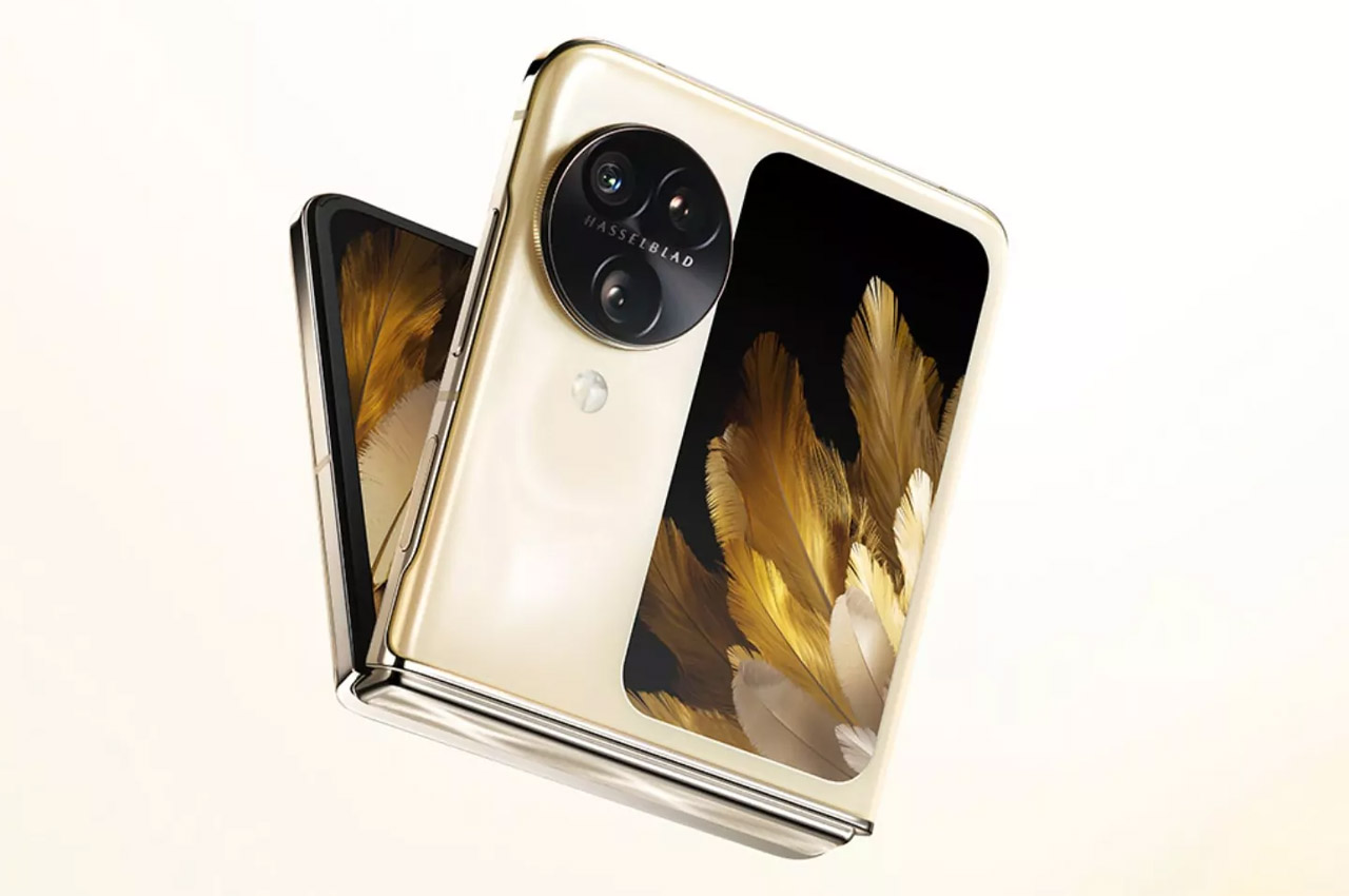 OPPO，Folding type，mobile phone，Flip，