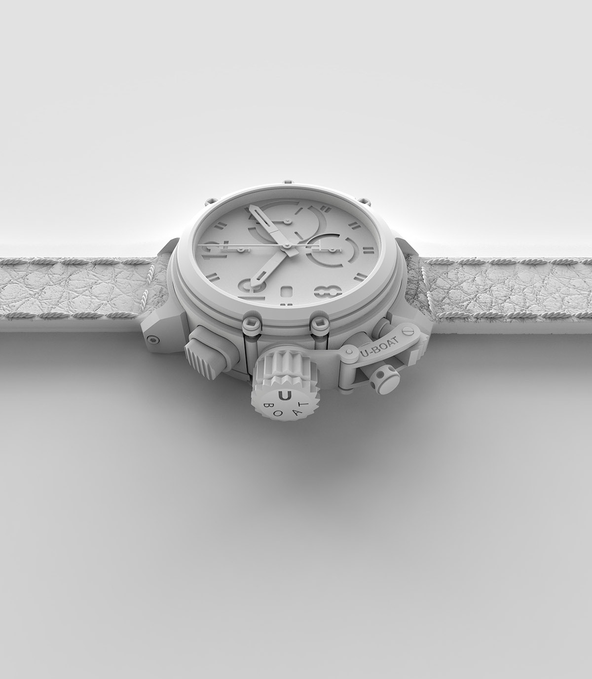 Wrist watch，modeling，texture，