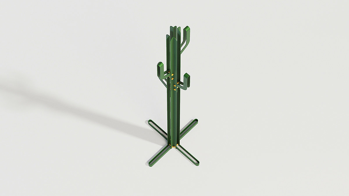 furniture，industrial design，Coat rack，furniture design ，