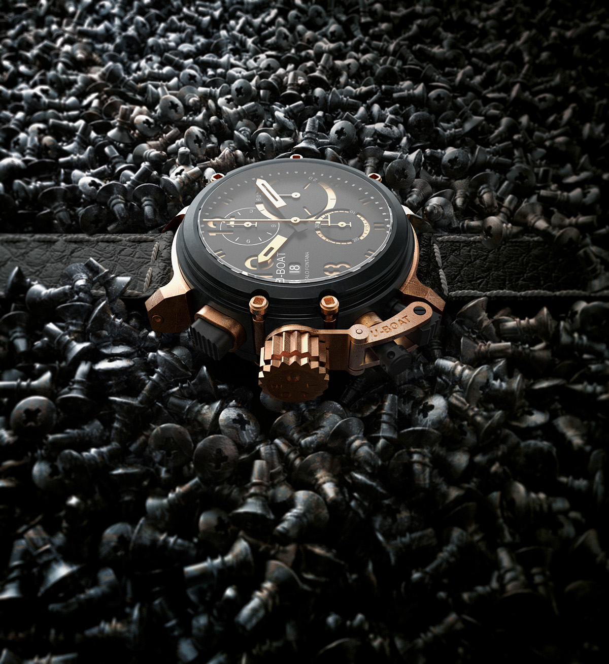 Wrist watch，modeling，texture，