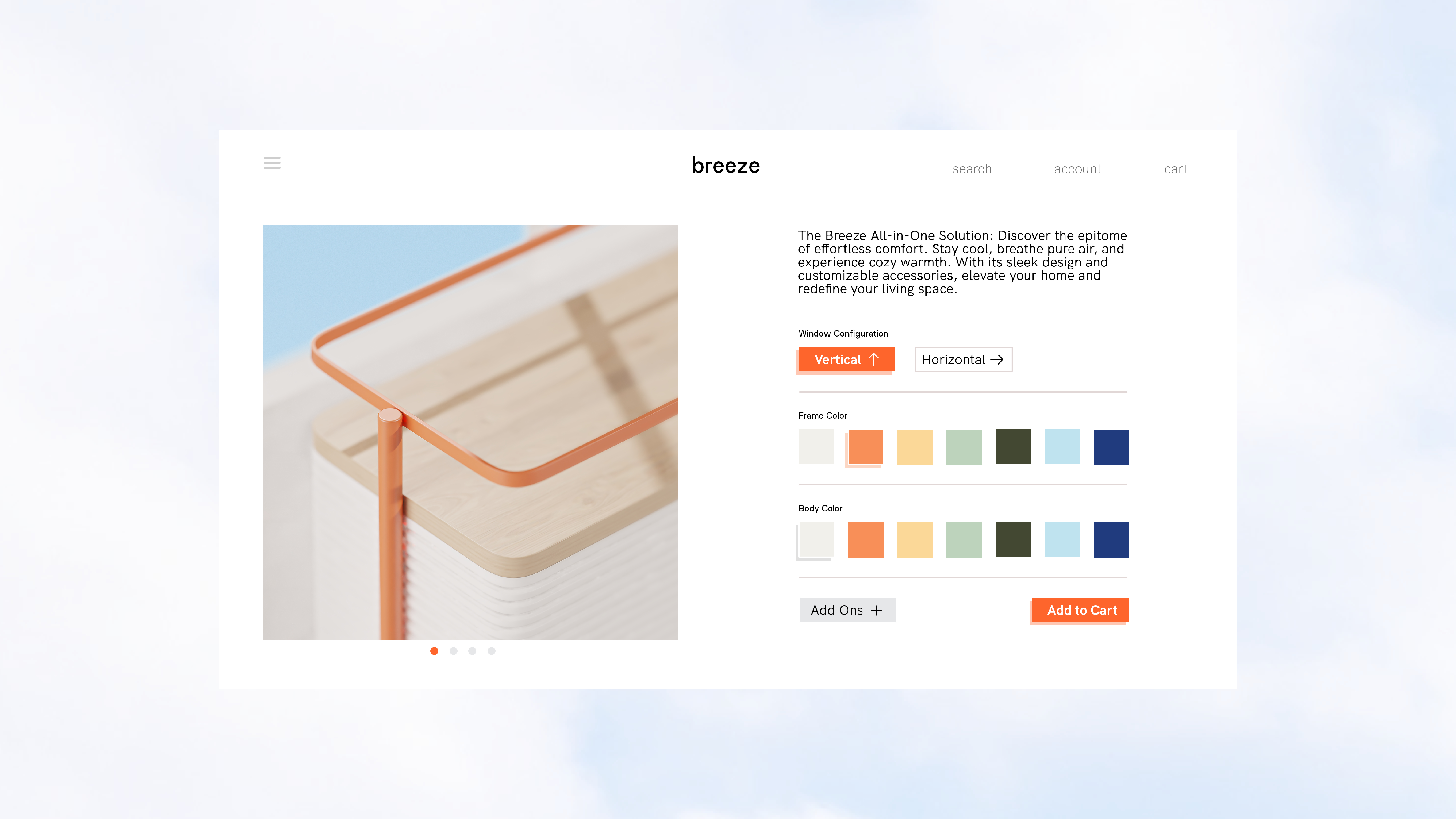 Air purification，Swing platform，multi-function，