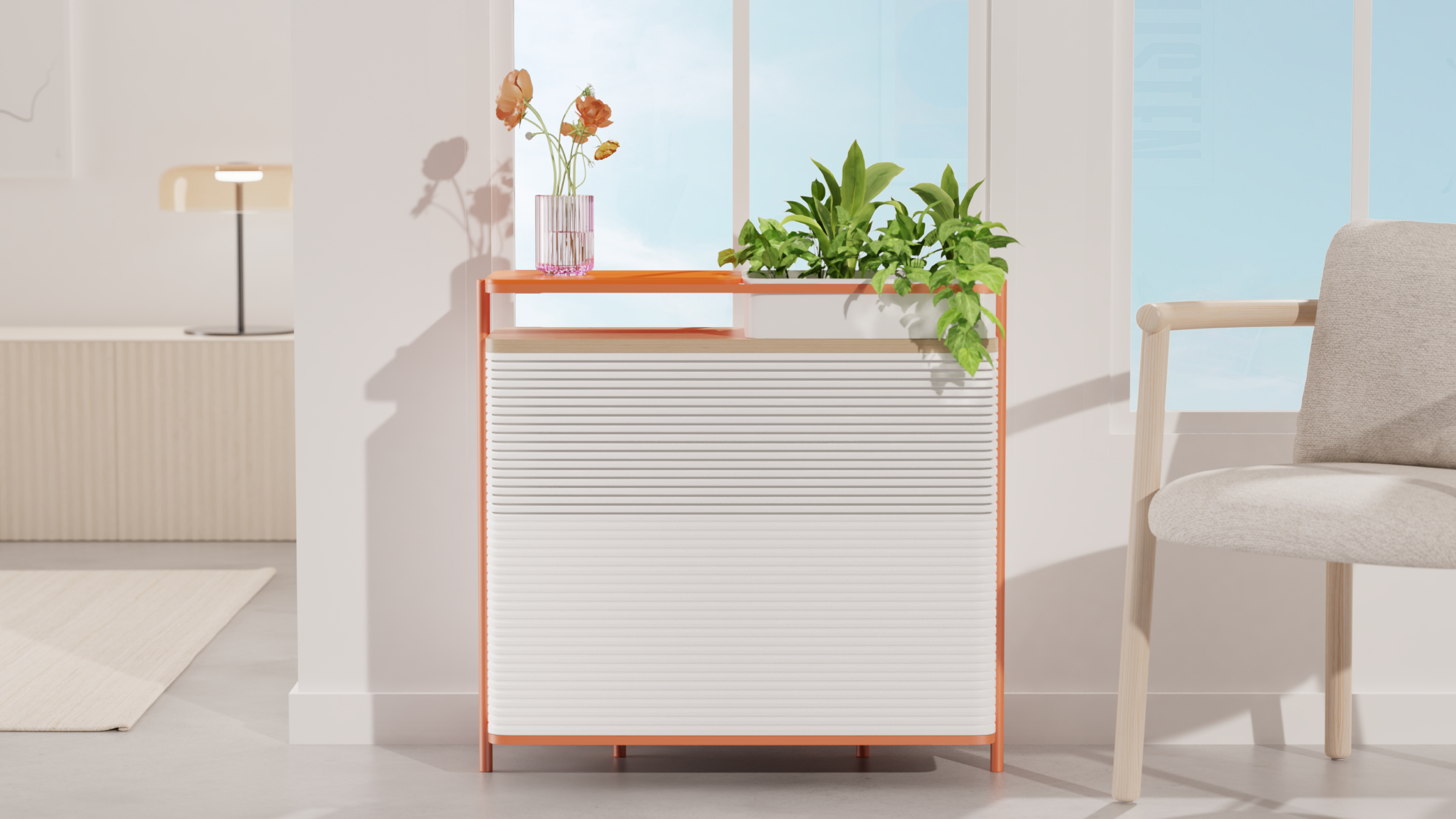 Air purification，Swing platform，multi-function，