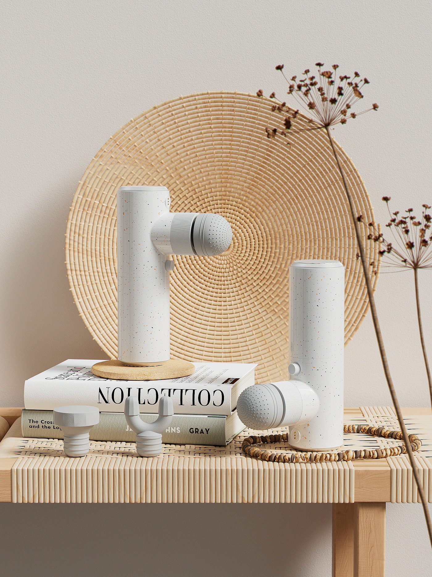 c4d，Redshift，Render，literature，Fascia gun，keyshot，rhino，Product rendering，