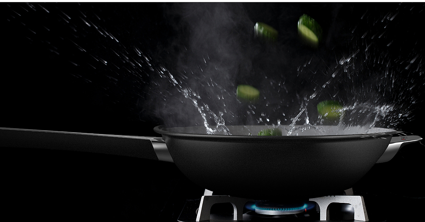 Wok，intelligence，kitchen，Intelligent temperature control，Temperature controlled wok，