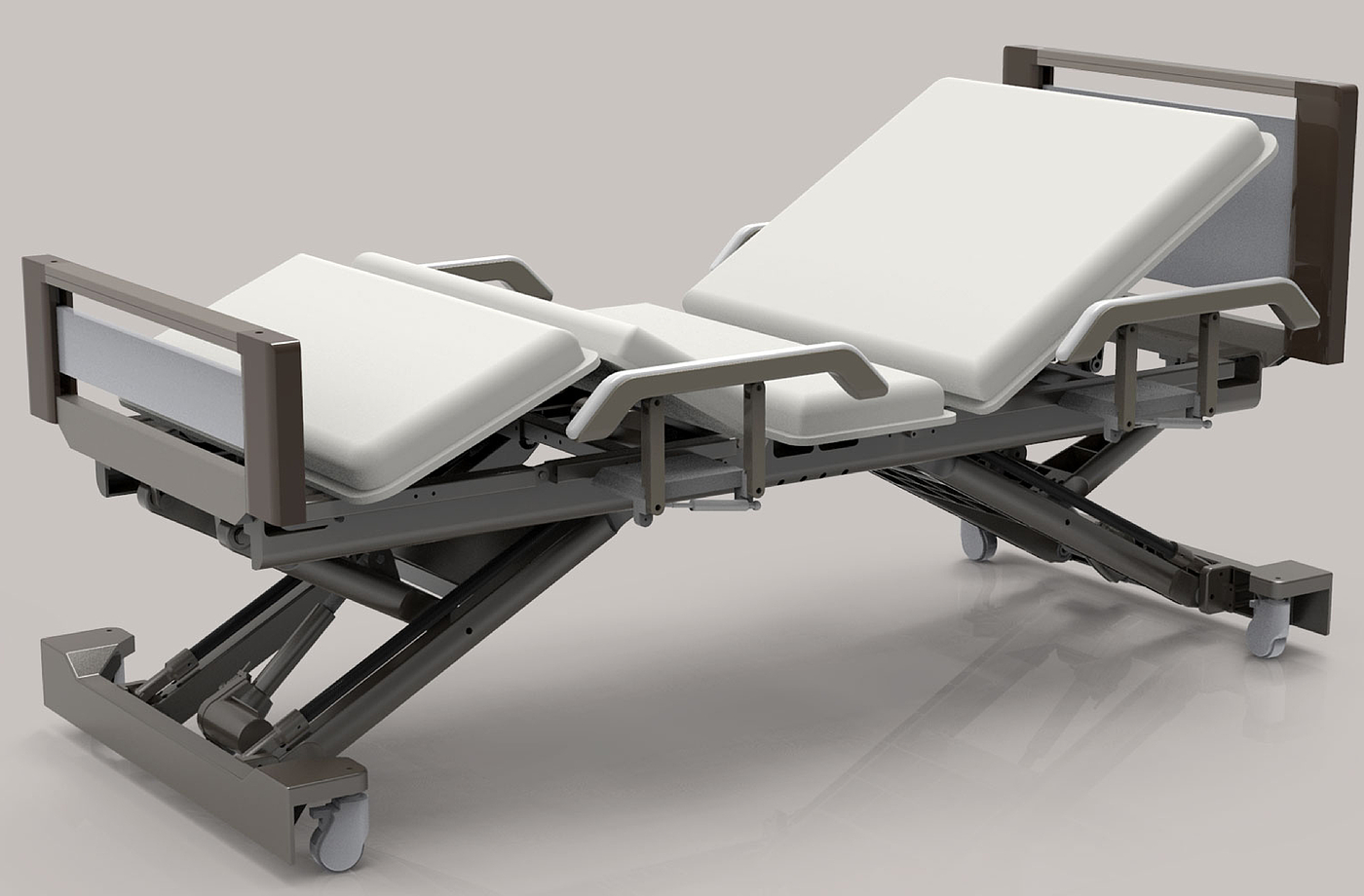 Medical bed，Multifunctional medical bed，medical care，medical apparatus and instruments，apparatus，Bed，