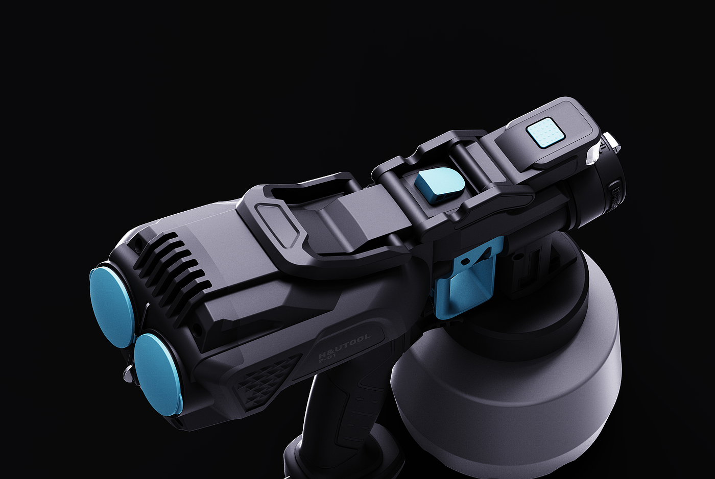 Spray gun，