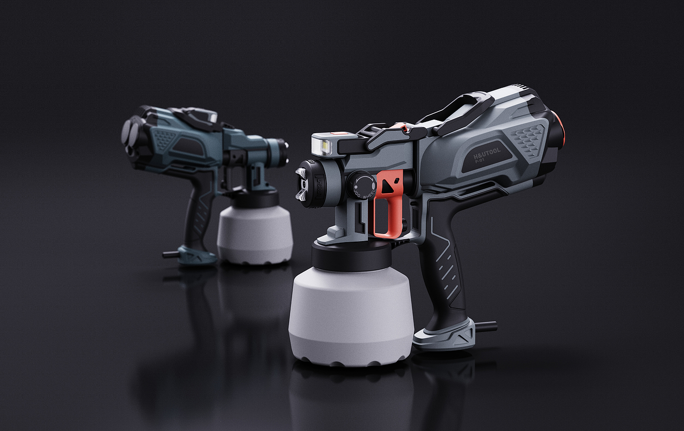 Spray gun，