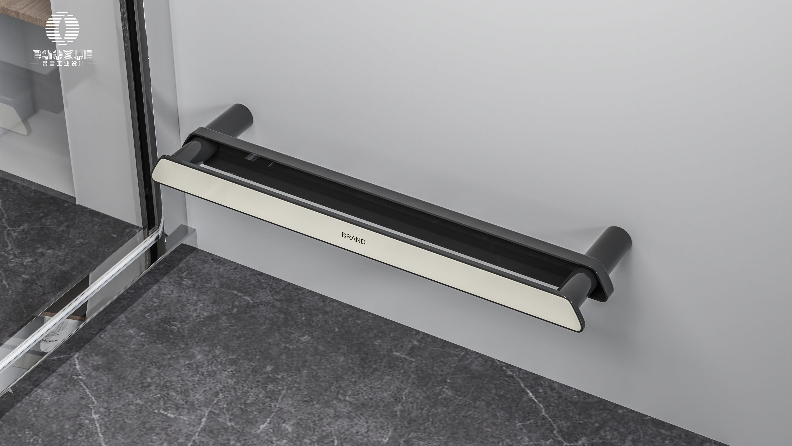 Wall-mounted slipper rack，