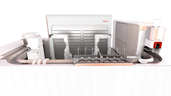 automation，automation，Unmanned restaurant，Unmanned restaurant，No one noodle shop，No one noodle shop，Mechanical arm，Mechanical arm，