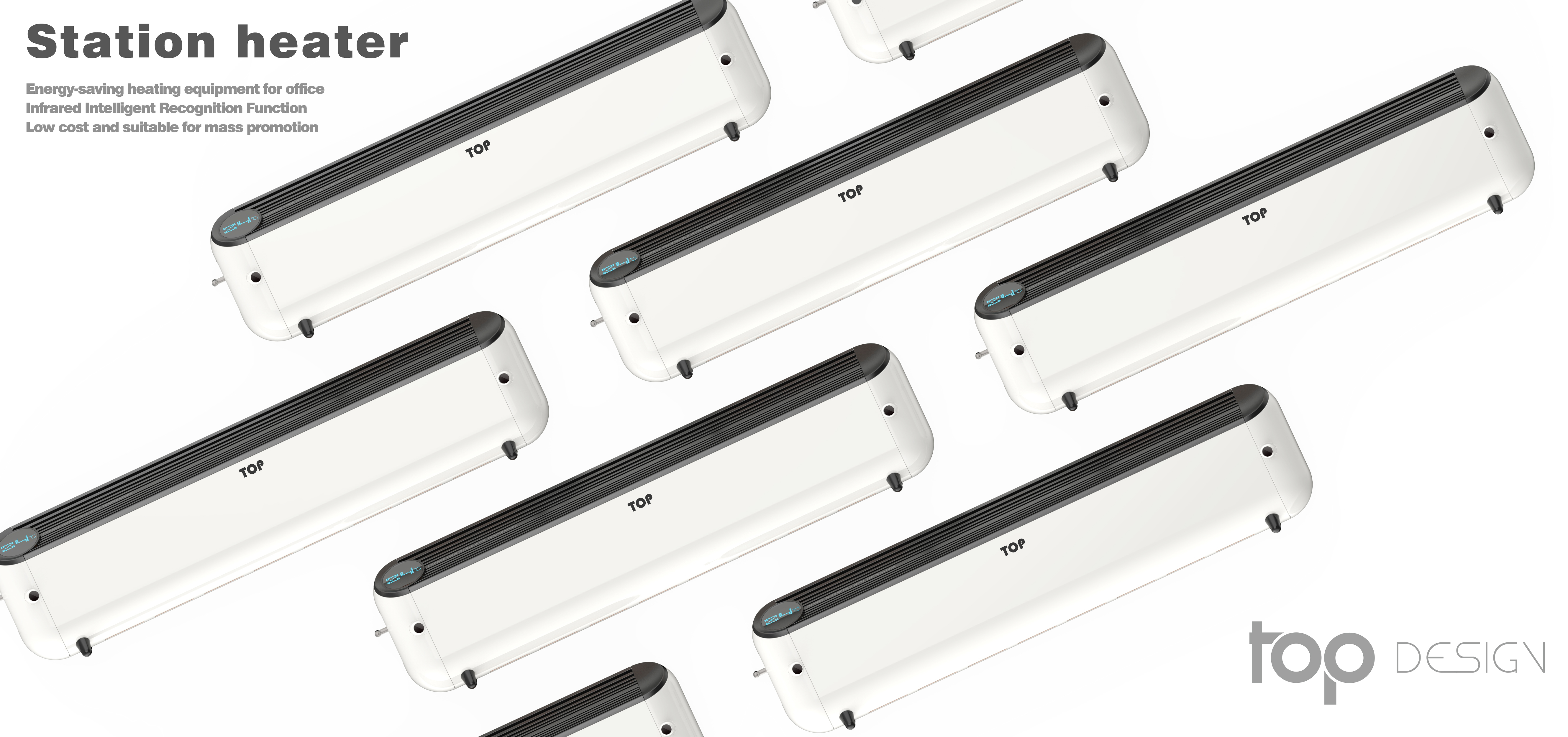 Electric heater，Skirting line，