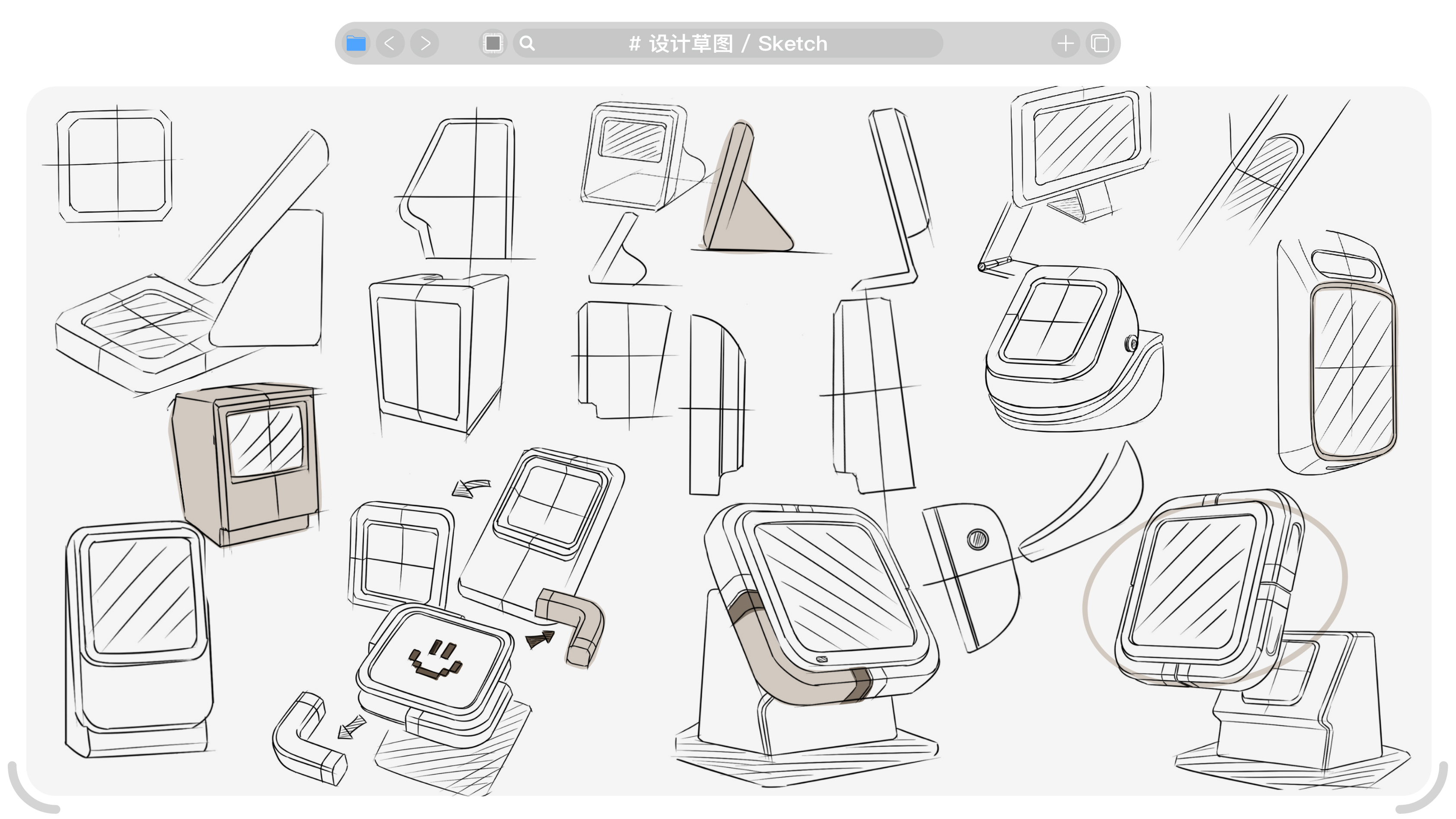 sample reels，product design，industrial design，Fresh student，Job search portfolio，