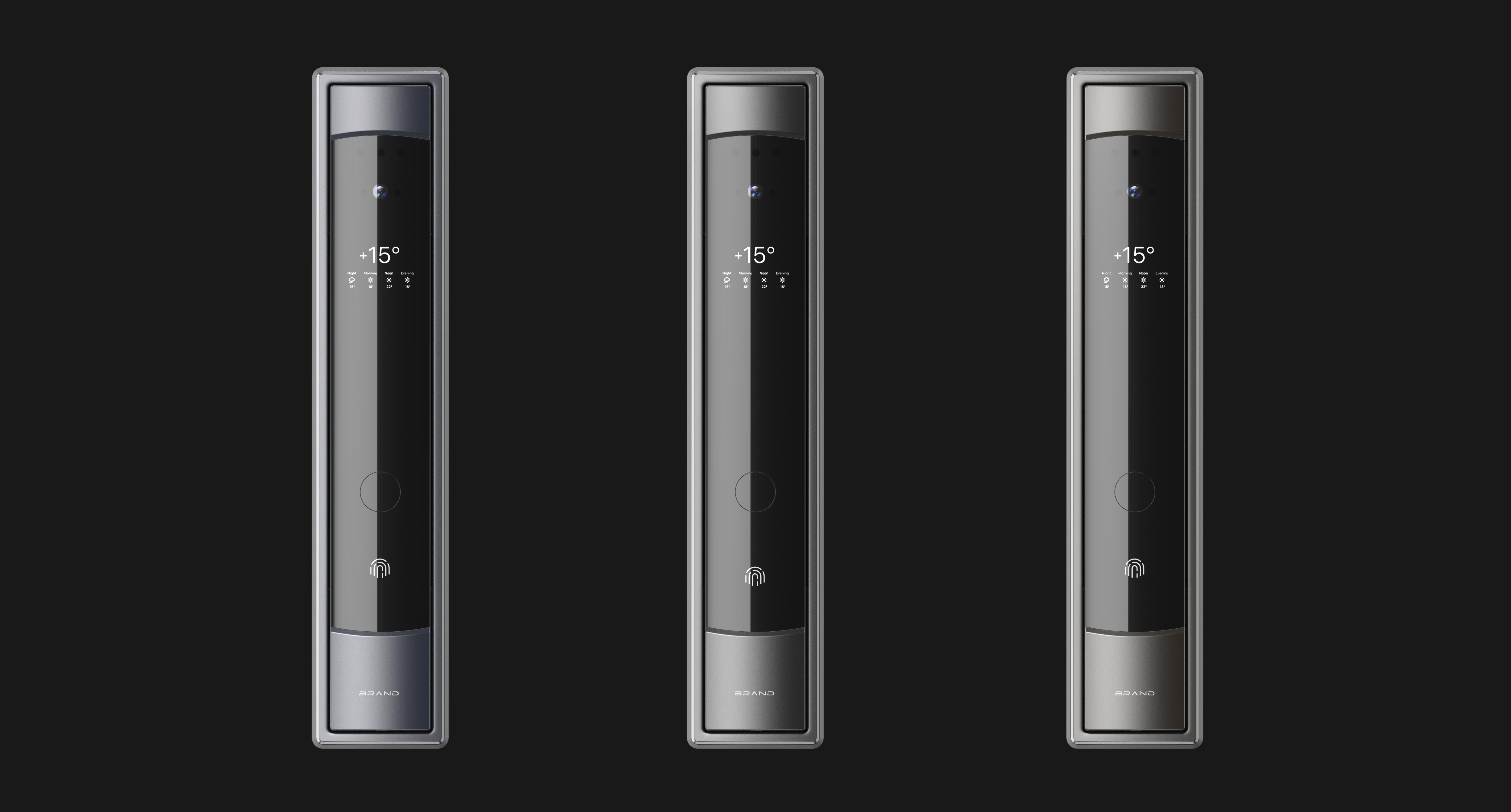 Intelligent door lock，Smart home，Appearance design，