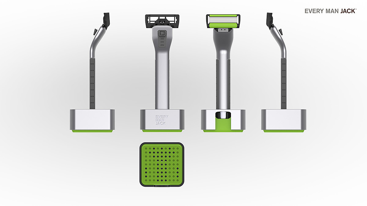 Every Man Jack，razor，industrial design，product design，