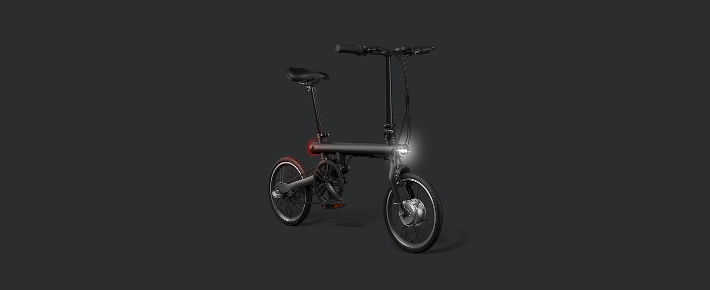 Mi Jia，Power assisted bicycle，Appearance design，