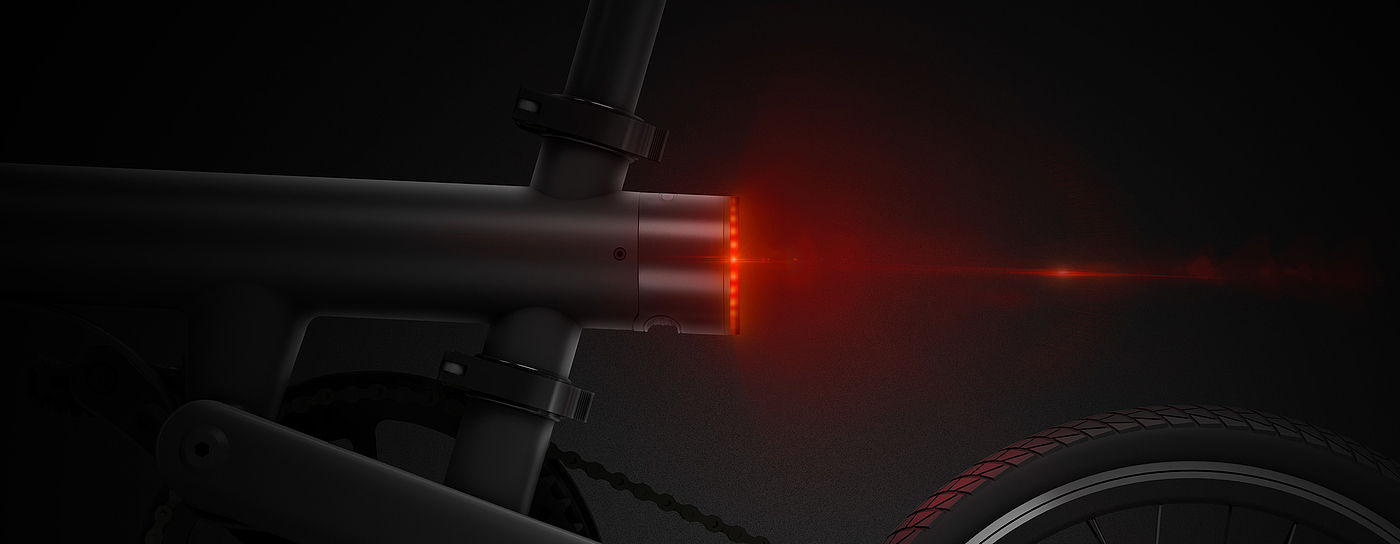 Mi Jia，Power assisted bicycle，Appearance design，