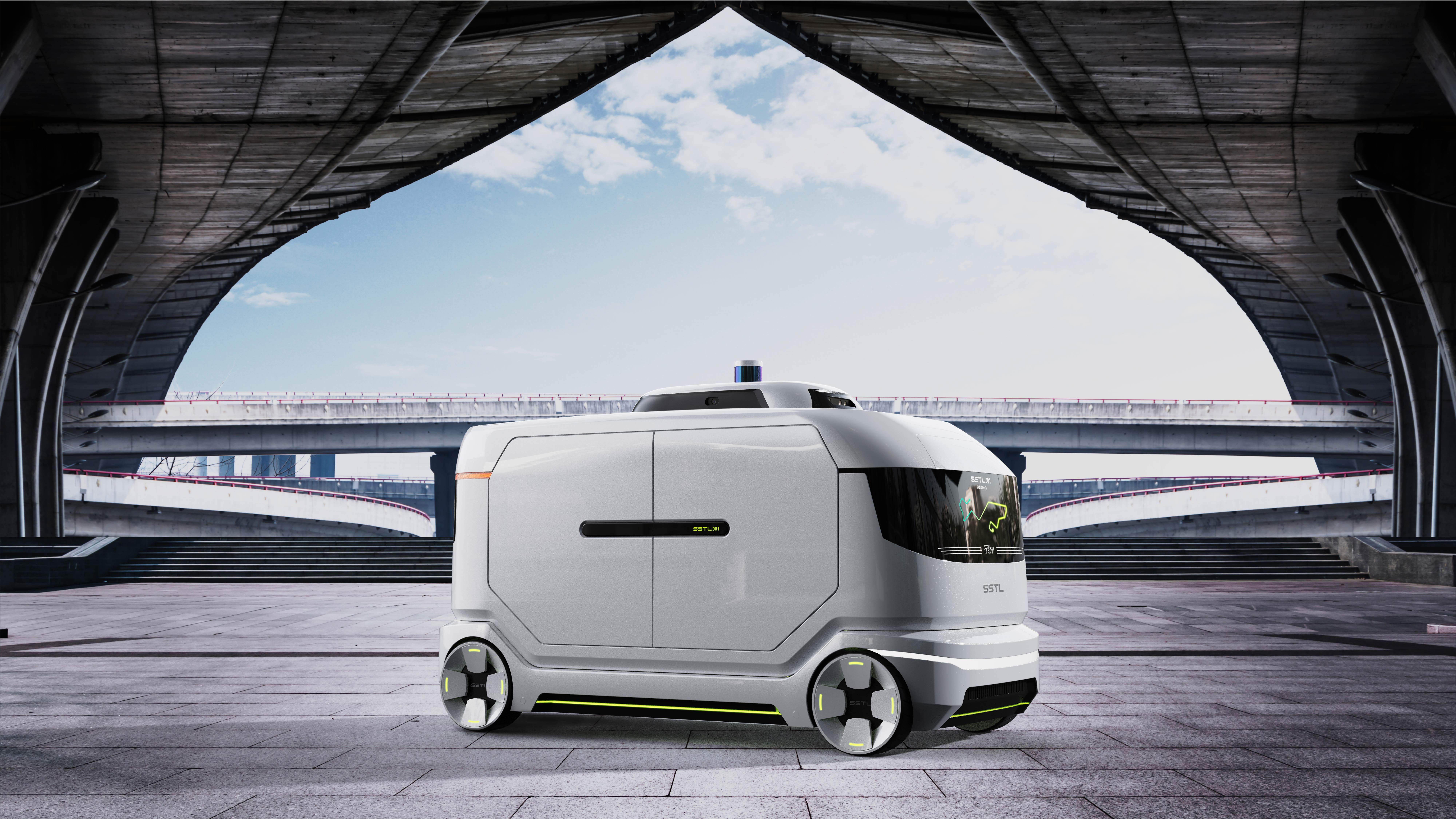terminal logistics，Unmanned delivery vehicle，Intelligent express cabinet，