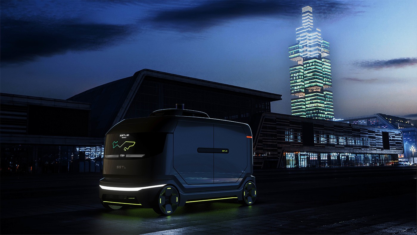 terminal logistics，Unmanned delivery vehicle，Intelligent express cabinet，