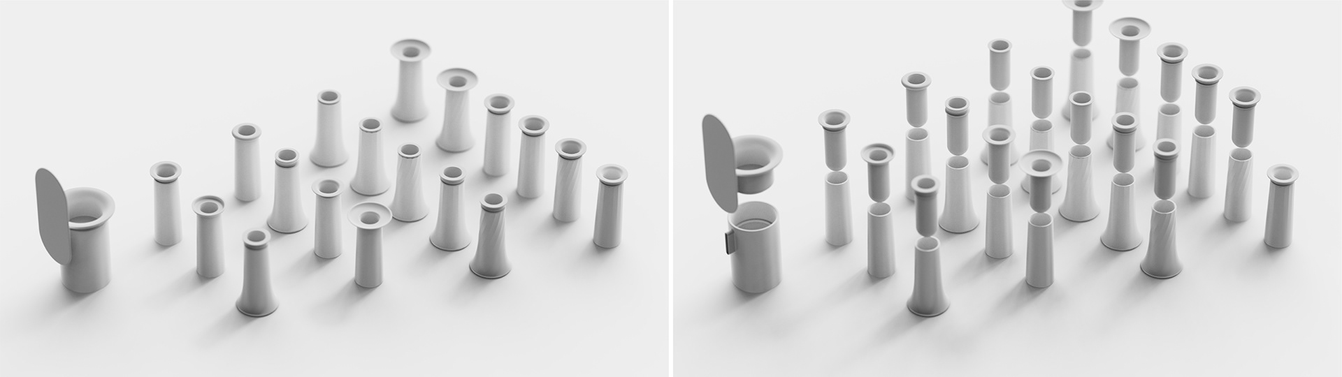 Soon，vase，Time capsule，digital technique ，