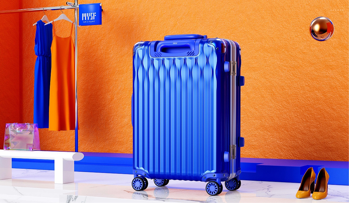 Trolley box design，Suitcase design，Exterior design of trolley case，Luggage design，Suitcase shape design，
