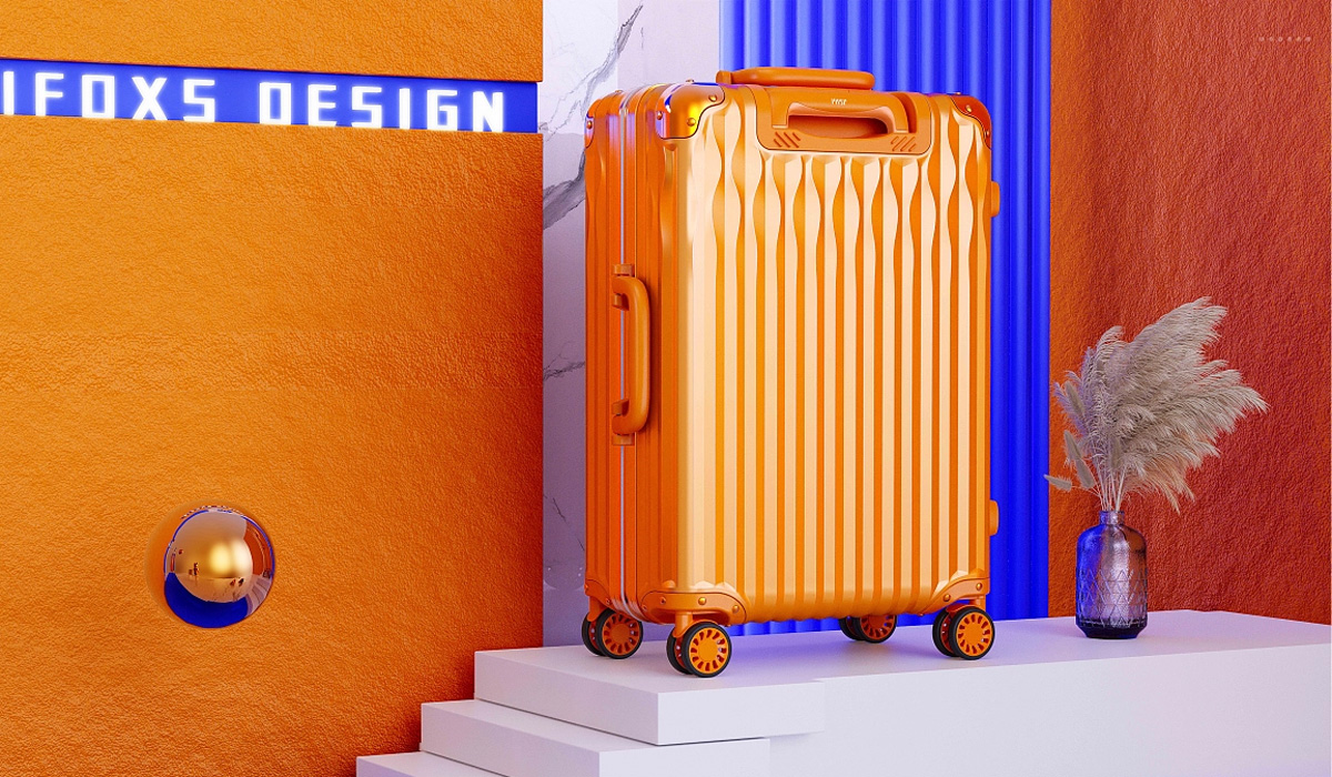 Trolley box design，Suitcase design，Exterior design of trolley case，Luggage design，Suitcase shape design，
