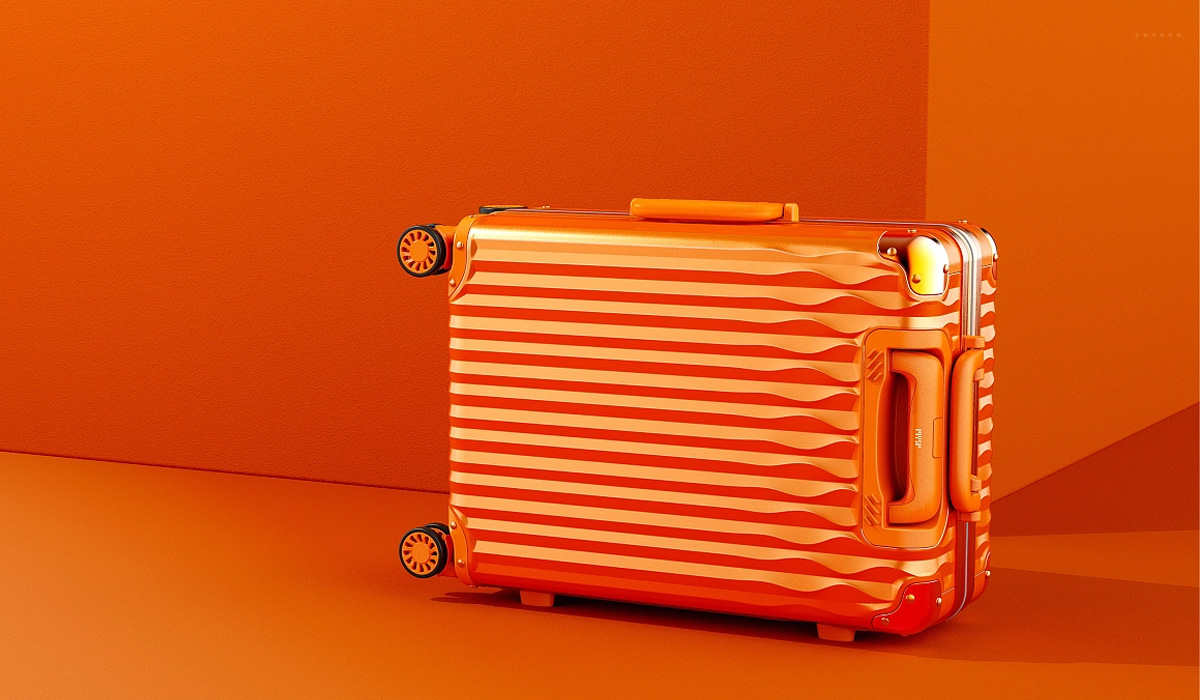 Trolley box design，Suitcase design，Exterior design of trolley case，Luggage design，Suitcase shape design，