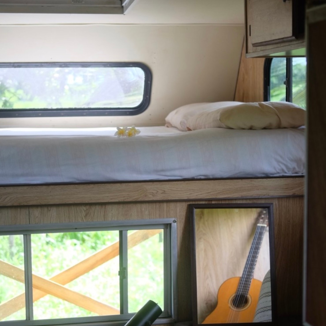 Campervan，hut，nature，teak，