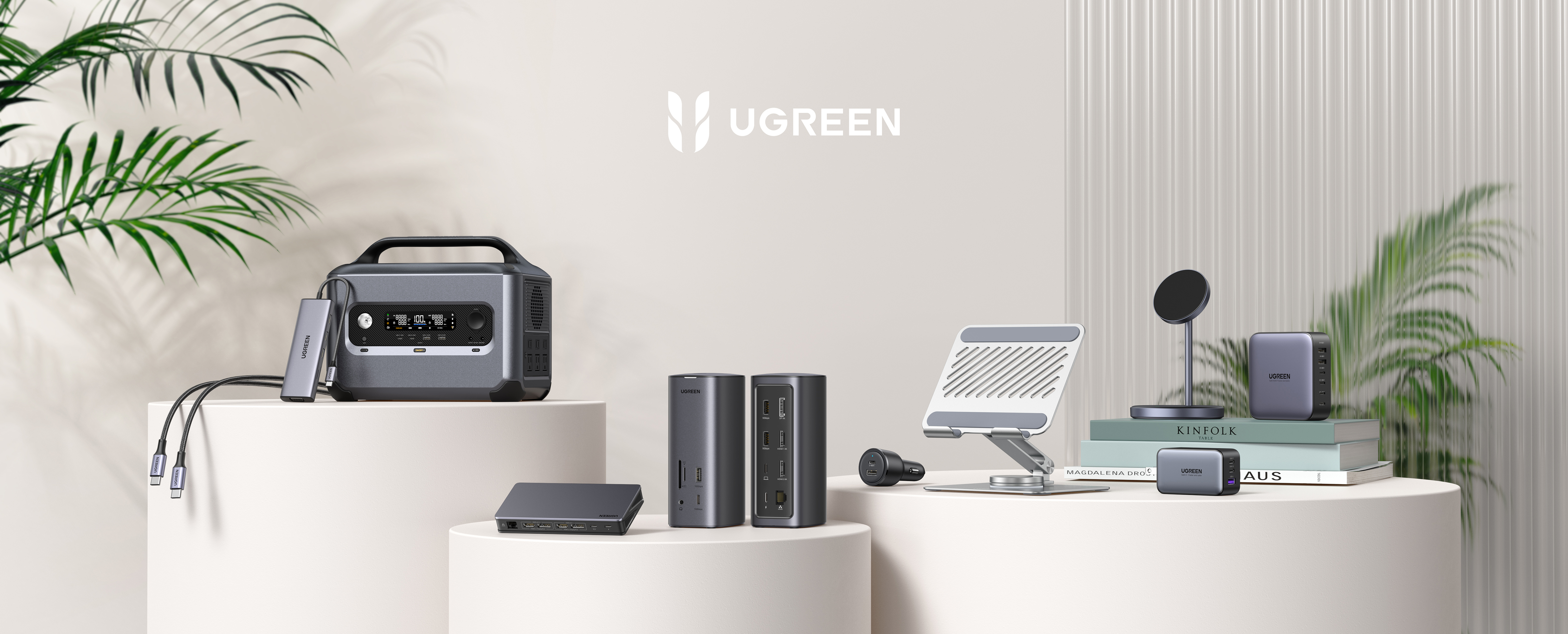 Product rendering，Green couplet，keyshot，Outdoor power supply，hub，