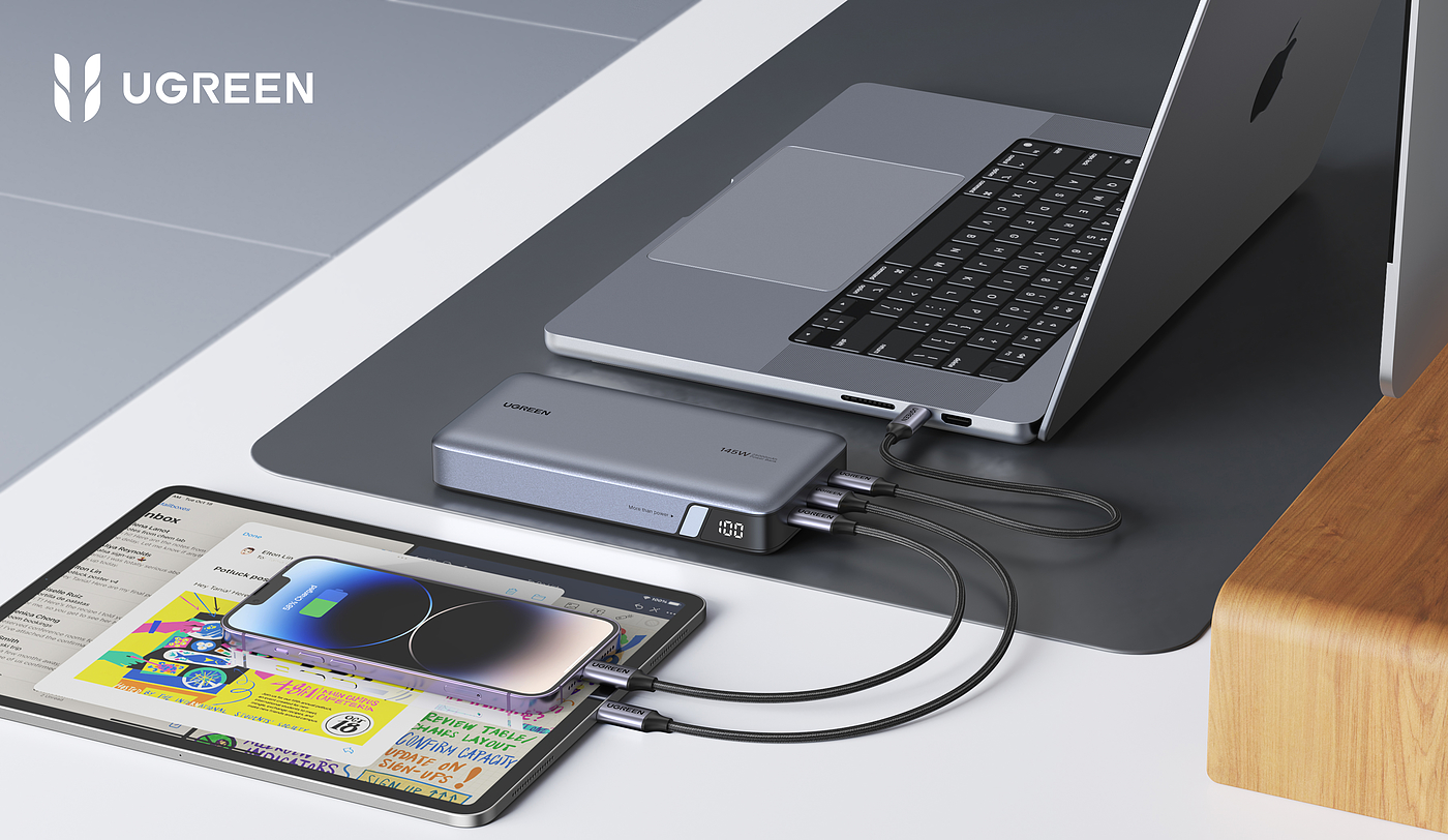 Product rendering，Green couplet，keyshot，Outdoor power supply，hub，