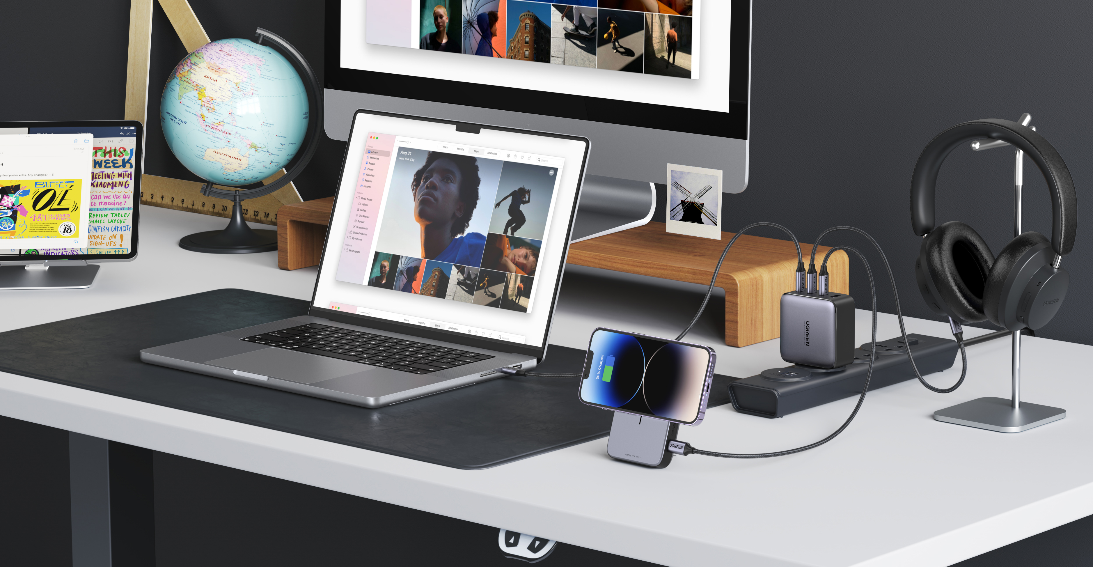 Product rendering，Green couplet，keyshot，Outdoor power supply，hub，