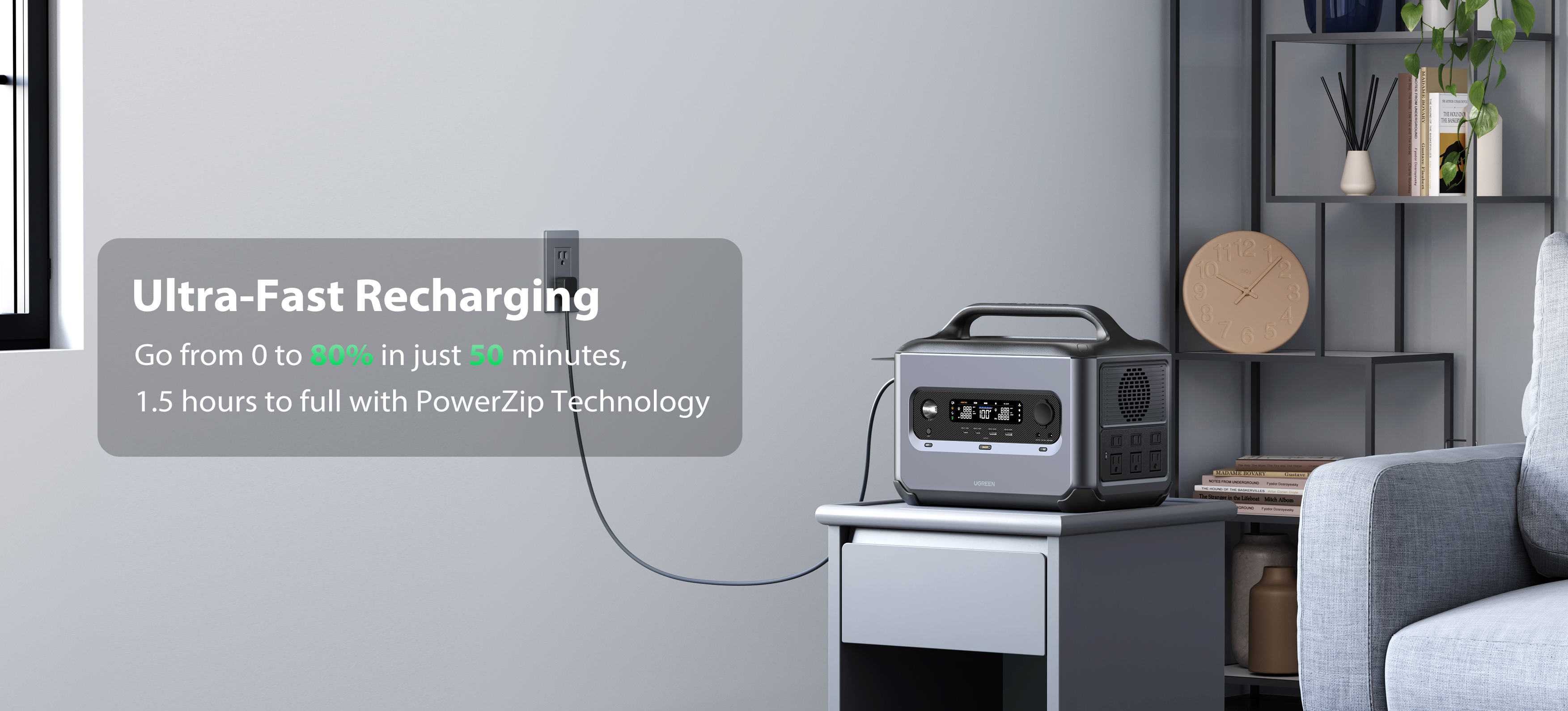 Product rendering，Green couplet，keyshot，Outdoor power supply，hub，